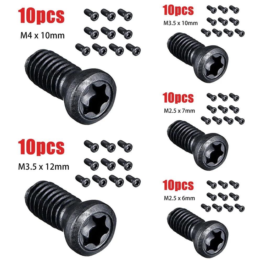 Enhanced Durability Torx Screws for Carbide Insert Lathe Tools, Designed To Last, and Reliable 10pcs M2 5 5