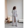 Autumn and Winter Women's Cardigan Sweater Vest Pants Three Piece Set