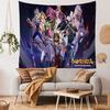 Retro Saint Seiya Anime Tapestry Indian Buddha Wall Decoration Witchcraft Bohemian Hippie Wall Hanging Sheets