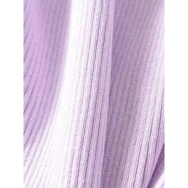 round Neck Elastic Narrow Shoulder Sleeveless Vest