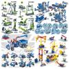 Pièces 500 Grammes Aléatoire Vrac Bricolage Mécanicien Rouages Camion Grue Blocs de Construction Roues Physique Éducation Scientifique Ingénierie Créative
