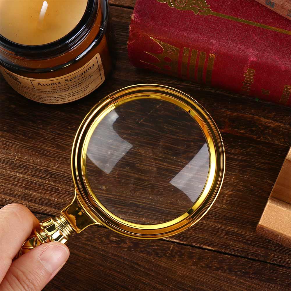 70mm Eye Loupe Glass 10X Handheld Magnifying Glass Handheld Magnifier  Loupe Reading