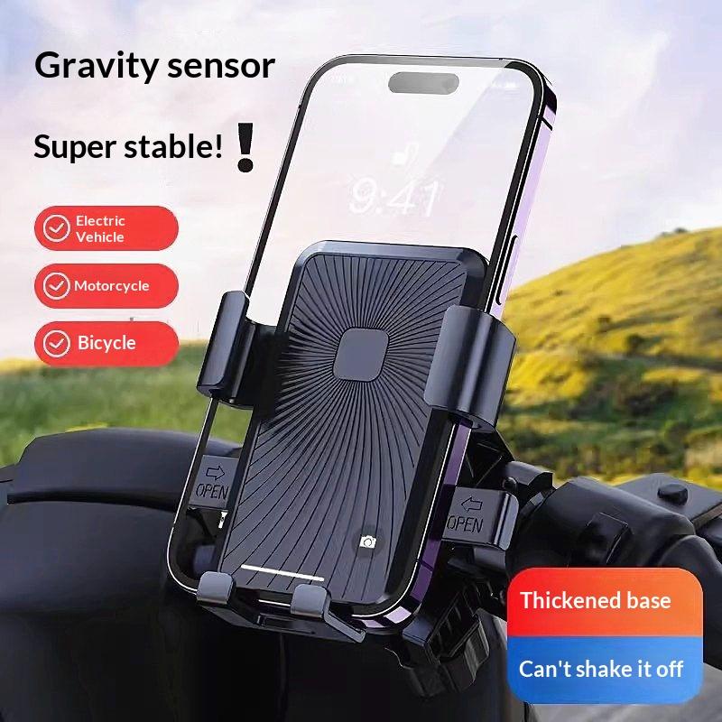 Mobile Bracket Motorcycle Bicycle Mobile Phone Holder Cycling Mountain Handlebar Mount Fixed Bracket