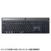 Sanwa Supply Solar Charging Bluetooth Keyboard SKB-BTEC1BK