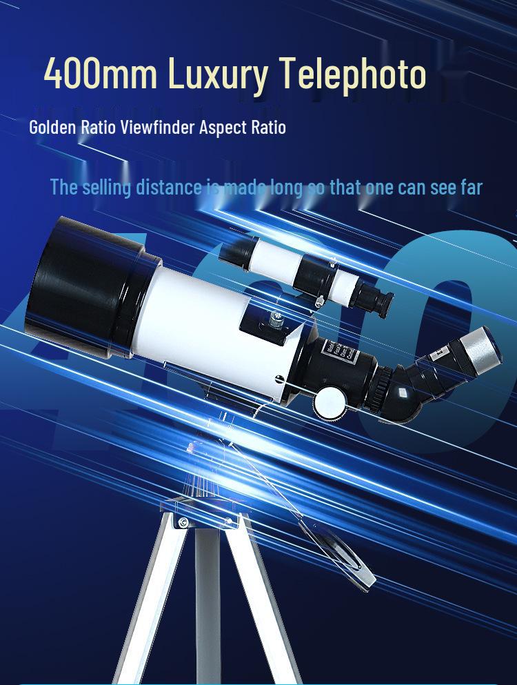 Custom F40070M HD Astronomical Telescope for Professional Moon Viewing
