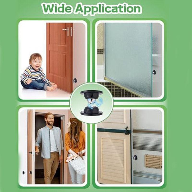 Uchwyt drzwi Blokada drzwi bagażowych, wytrzymały i łatwy w montażu Blokada drzwi z klejem i śrubami, akcesoria do przyczepy kempingowej wewnątrz i na zewnątrz