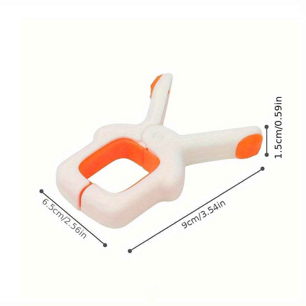 Invisible Windproof Clamp for Outdoor Balcony Sun-drying Quilt Large Clip - Strong & Durable!