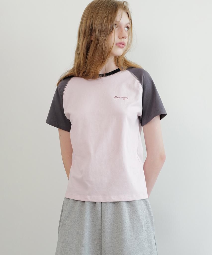 ANDNEEDS Sandy Raglan T-Shirt (Pink)