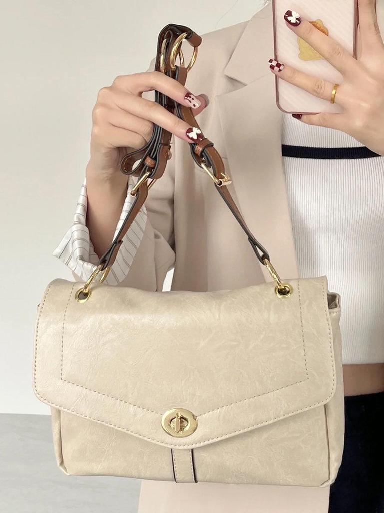 2024 Trendy Large Capacity French-Style Crossbody Shoulder Bag for Women