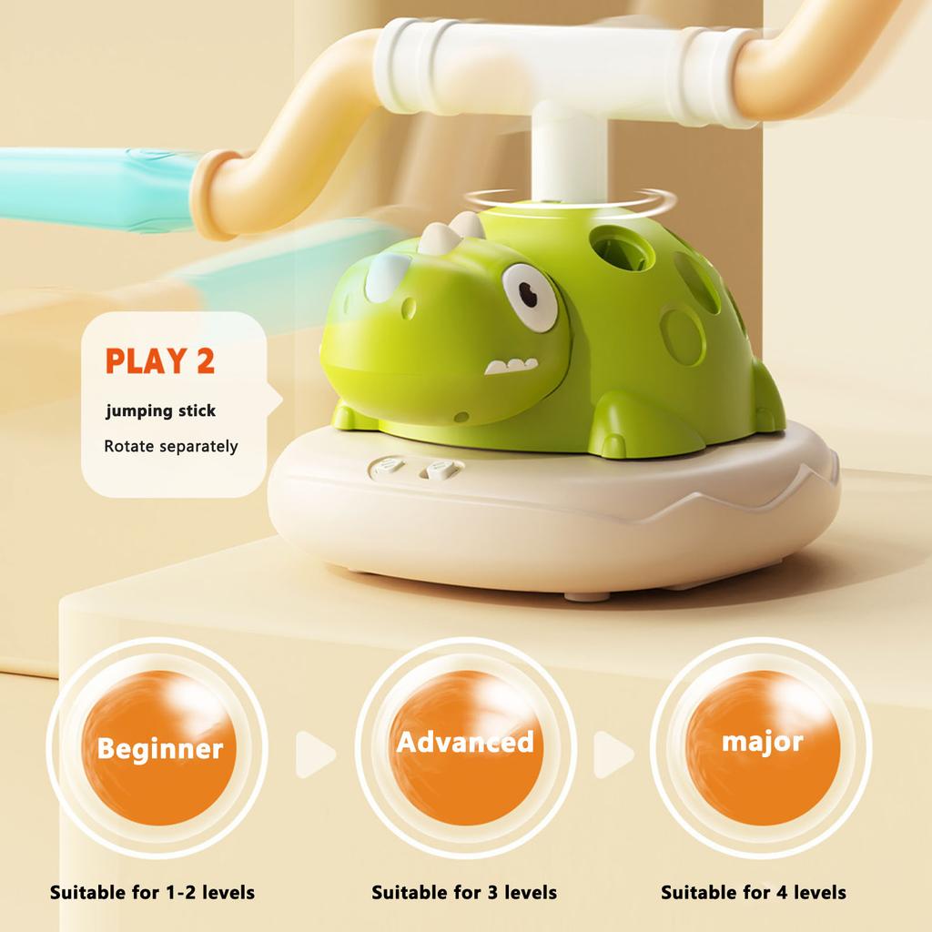 Kids Dinosaur Machine Toys Rope Skipping Dinosaur Toddler Toy for Outdoor Play Sport Toy
