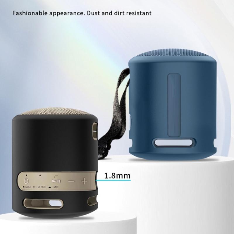 Durability Silicone Skin Cover For SRSXB100 XB13 Speakers, AntiSlip Protections Secure Speakers Sleeve Case Accessory