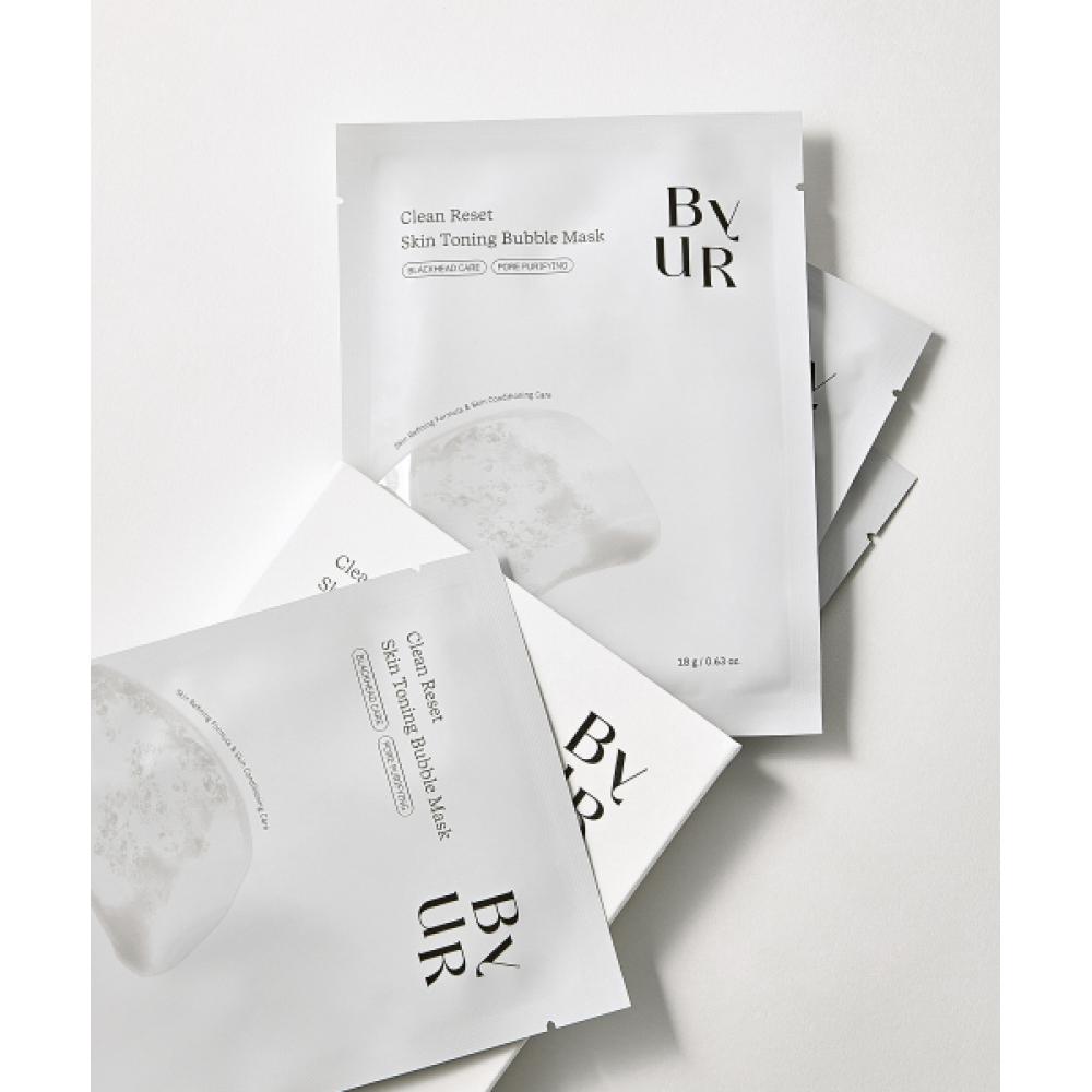 Byur Buy You Clean Reset Skin Toning Bubble Mask 1 Sheet