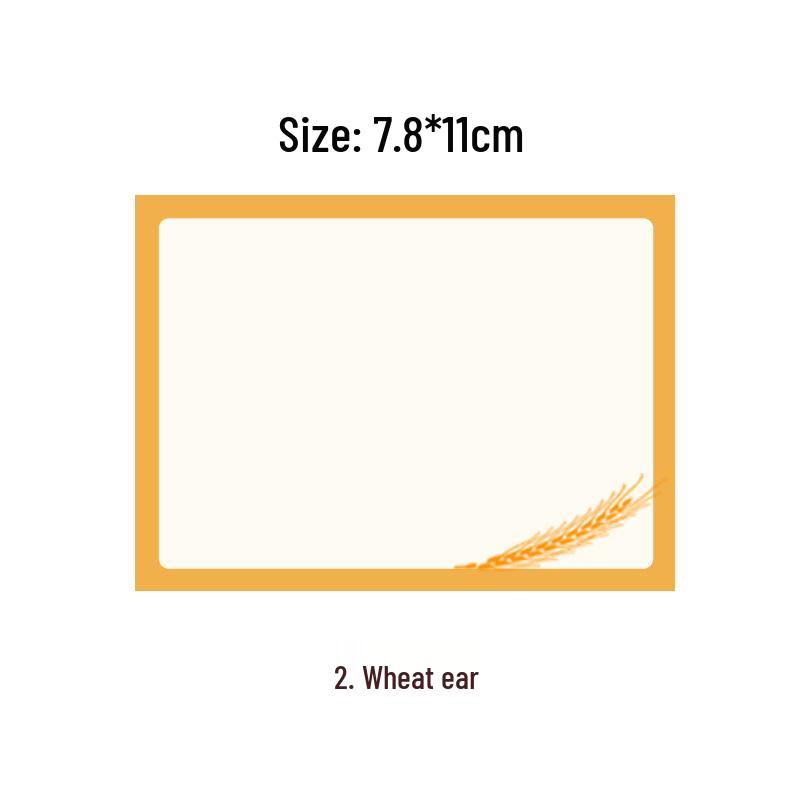 POP Display Stand Price Tag Cards for Bread & Cake