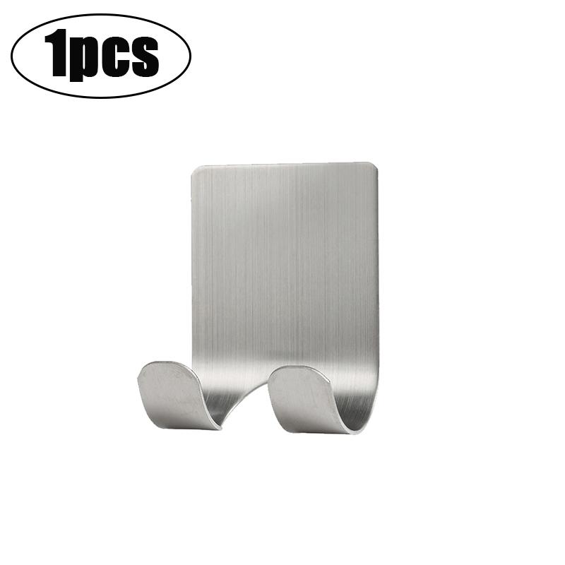 

10 шт. Полка для бритвы в ванной комнате Полка Без отверстий Нержавеющая сталь Органайзер для бритвы для бритья Органайзер для шнура с вилкой Крючки Крючки для ванной комнаты Полки