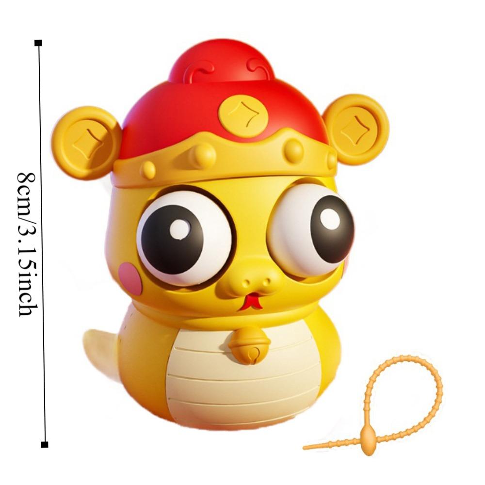 Cartoon Animal Burst Eye Snake Keychain Squeeze Ball Toys Keyring Kids Holiday Gift