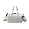 Color matching travel bag Men's fashion student large-capacity sports fitness bag Short trip Women's shoulder messenger bag