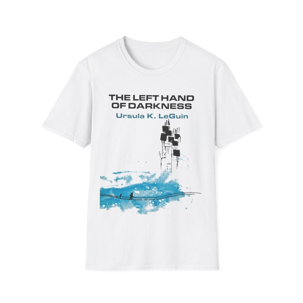 

1969 book the left hand of darkness by ursula k le guin book cover tshirt 4XL