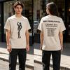 Summer Hot Sale Charli XCX Music Fashion Film 2026 Tour T-shirt Unisex Double Sided Letter Graphic T-Shirt Casual Streetwear Oversized T Shirt