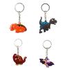 12 Pieces Dinosaur Keychains Keyrings Decoration for Birthday Party Supplies