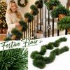 Christmas Streamer Ribbon 2m Crinkle Decorations for Holiday Party Ceiling Hanging