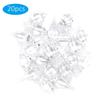 20Pcs Acrylic Pointed Bead Pendant Crystal DIY Holiday Home Decoration Accessories