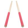1 Pair Drum Stick Heat Shrink Tube Wraps Drumstick Grips Absorb Sweat Sleeve
