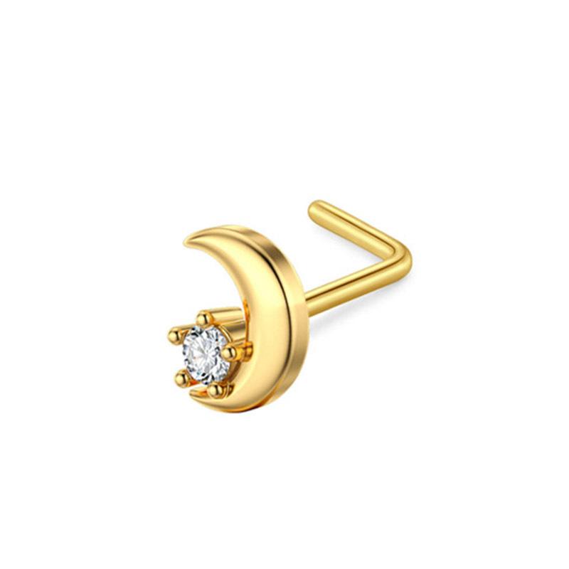 Push L Ring Beneweds Aaa Aaa Poilllar Nasal Nasal Ring Øredobber Stranging smykker