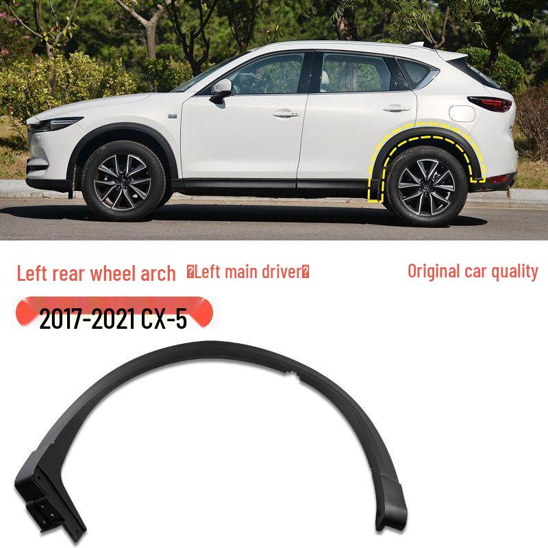 Mazda CX-5 (2013-2024) Wheel Arch Trim & Anti-Scratch Fender Strips for Front & Rear