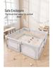 Indoor Baby Playpen: Safe Toddler Barrier & Crawling Area