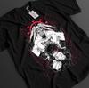 Anime Jujutsu Kaisen Megumi Mahoraga Invoquer T-shirt Noir Cadeau Pour Otaku