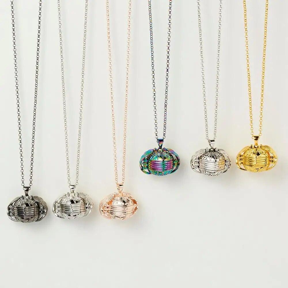 Herzförmige magische 8-Foto-Anhänger Engelsflügel Box Halskette Memory Floating Medaillon Familie Paar Lovey Geschenk Dropshipping