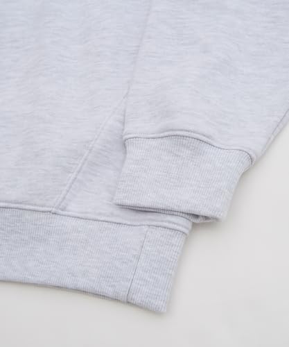 [IMPROVES] SIDE23-088 Plain Fleece Sweatshirt