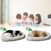 Modello di Cane Peluche con Respirazione Realistica Decorazione per la Casa con Pelliccia Sintetica per Fotografia e Uso Regalo