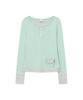 BAUF Flower Layered Pocket Long Sleeve [Mint]