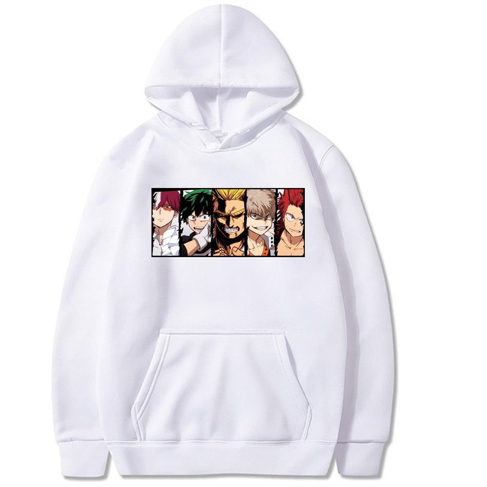 Hoodies Women Men Long Sleeve Hooded Sweatshirts Unisex Cool Casual Streetwear Y2K Street Fashion Clothing