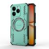KEYSION Hollow Heat Dissipation Case for Realme 15T 5G Silicone+PC Magnetic Cooling Shockproof Phone Cover for Realme 15T