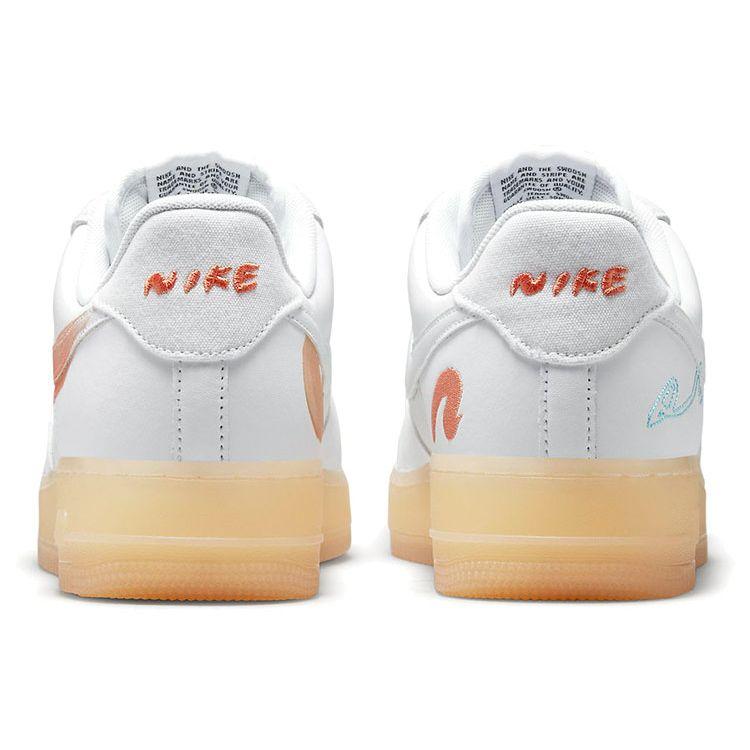 Nike Mayumi Yamase X Air Force 1 Flyleather Earth Day Unisex Sneakers White DB3598-100