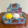 Colorful Stress Relief Squeeze Bubble Bun Toy With Steamer 1Pcs For Adult Relaxation