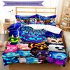 3pcs Custom Name Blox Fruits Bedding Set Duvet Cover Closure Includes 1 Duvet Cover & 2 Pillowcases, Soft and Comfortable for All Seasons.