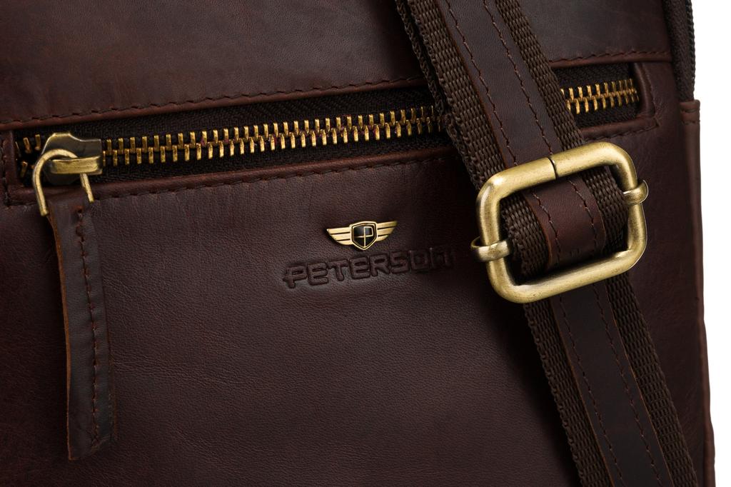 PTN 710E-OPU-6743 Brown Leather Bag