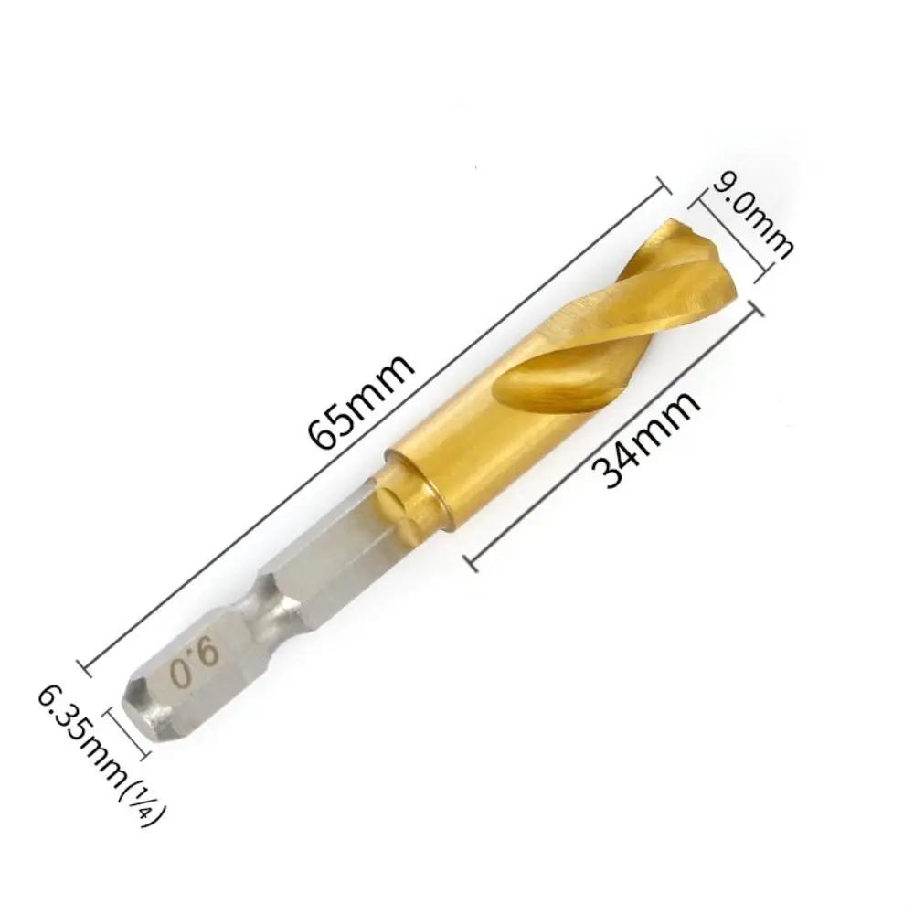 Durable 2-11MM Twist Drill Bit Hex Shank Ultra-short Hole Opener Stainless Steel Special Drill Wood Metal