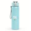 1PC Guatemala Minimalist Country Text Print 750ml Portable Sports Water Bottle Leakproof Gym Outdoor Travel Drink Cup