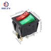 KCD8 6PIN 16A 250V 20A 125V Double Light Switch Rocker Switch Waterproof ON-OFF KCD6 Boat Power Switch