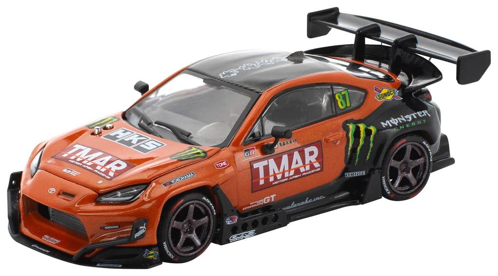 Genesis Company POP RACE Scale Pandem GR86 Daigo Saito Formula Drift Japan 2022 Finished Model PR640265 1/64