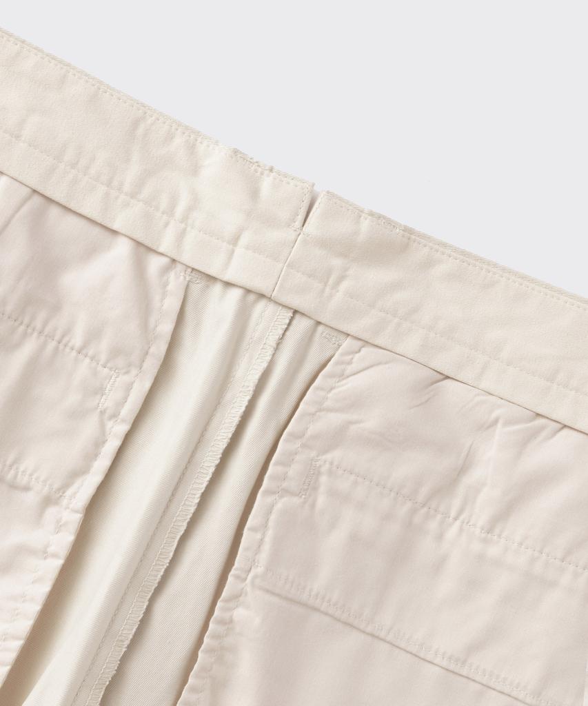 Musinsa Standard [City Workers] Tapered Cotton Pants [Cream]
