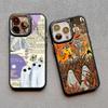 Fashion Ghost Creativity Phone Case For Iphone 16 15 14 11 13 12 Pro MAX Back Cover X XS XR Max 7 8 Plus Cases Solt Matte Shell
