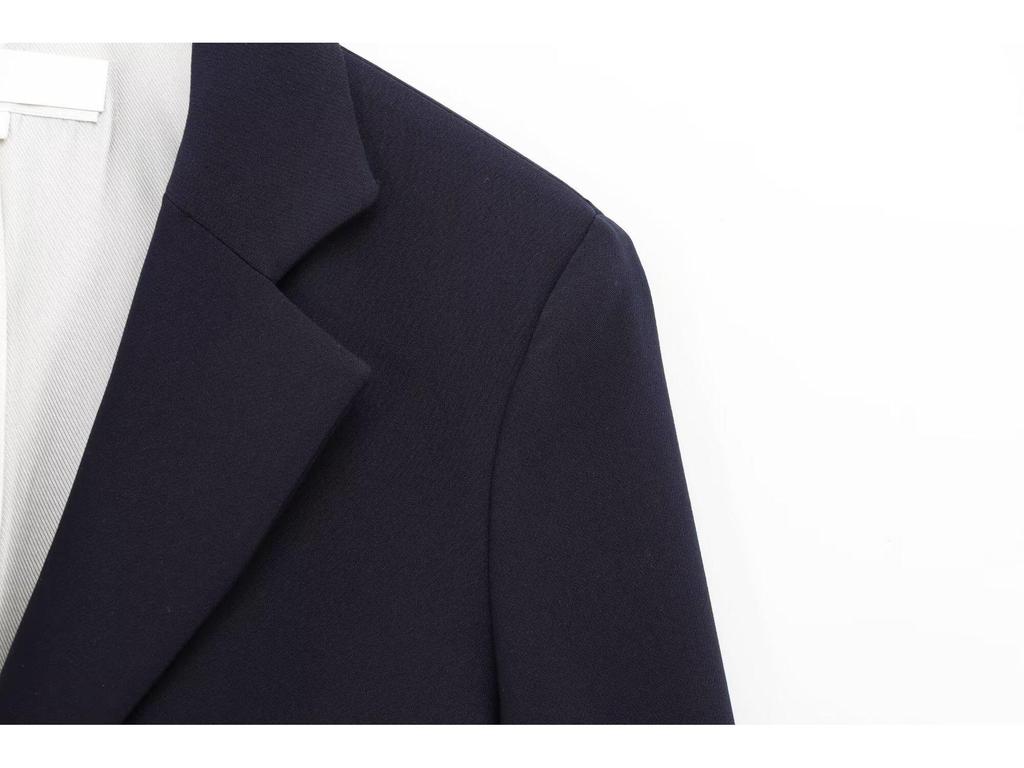 2025 Spring/Autumn Women's Shoulder Pad Slim-Fit Blazer