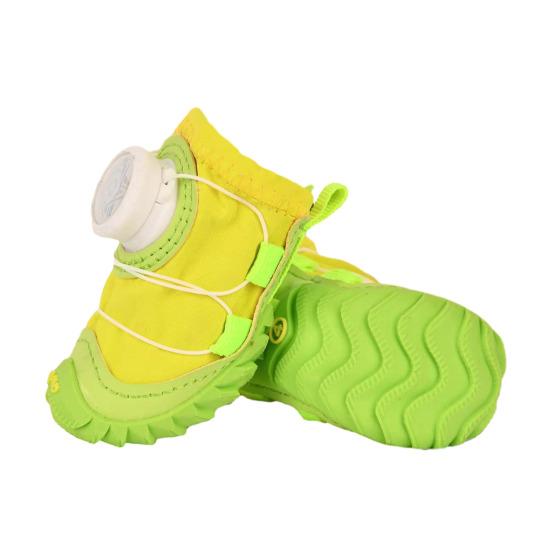 

2 шт. Водонепроникне взуття для домашніх тварин, універсальні собачі черевики з протиковзкою підошвою та регулюванням на циферблаті, захисні собачі чоботи для снігу, дощових днів, гарячого асфальту, походів 6