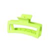 8.5CM x 10.5CM Rectangular Matte PS Hair Clip - Simple Shark Hair Accessory