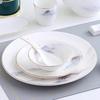 Ceramic Gold Rim Hotel Tableware Set